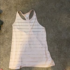 light pink athleta tank top